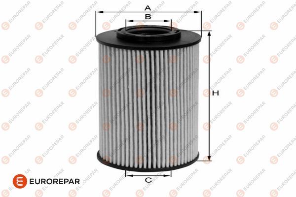 EUROREPAR 1682289380 Motor Yağ Filtresi - HONDA CIVIC IX (FK) uyumlu