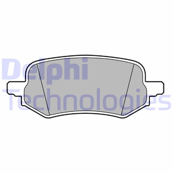 DELPHI LP3649 Fren Sistemleri Fren Balatası - FORD PUMA (J2K, CF7) uyumlu