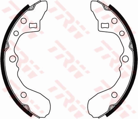 TRW GS8286 Fren Sistemleri Fren Pabucu - MAZDA 323 II Hatchback (BD) uyumlu