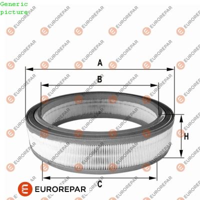 EUROREPAR 1680328380 Motor Hava Filtresi - LANCIA Y (840_) uyumlu