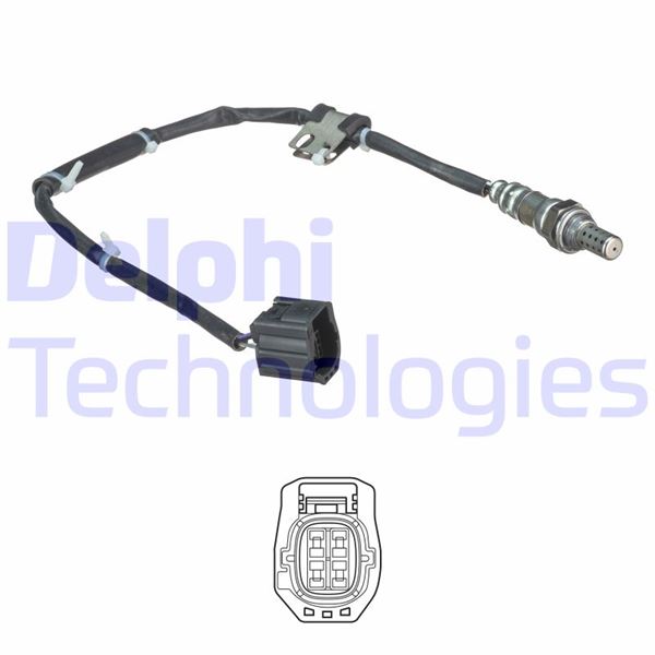 DELPHI ES20520-12B1 Emme & Egzoz Sistemi Egzoz Sensörleri - MAZDA 6 Hatchback (GG) uyumlu