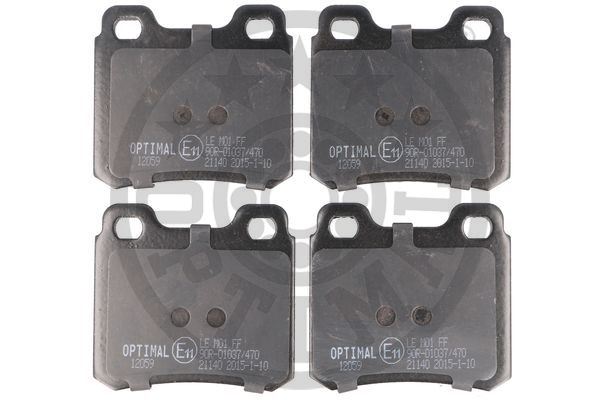 OPTIMAL BP-12059 Fren Sistemleri Fren Balatası - OPEL KADETT E Hatchback (T85) uyumlu