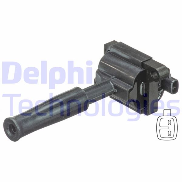 DELPHI GN10775-12B1 Ateşleme Sistemi Ateşleme Bobini - JAGUAR XK 8 Coupe (X100) uyumlu