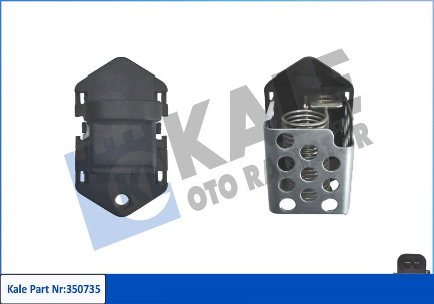 KALE OTO RADYATÖR 350735 Soğutma Sistemi Fan - RENAULT MEGANE III Coupe (DZ0/1_) uyumlu