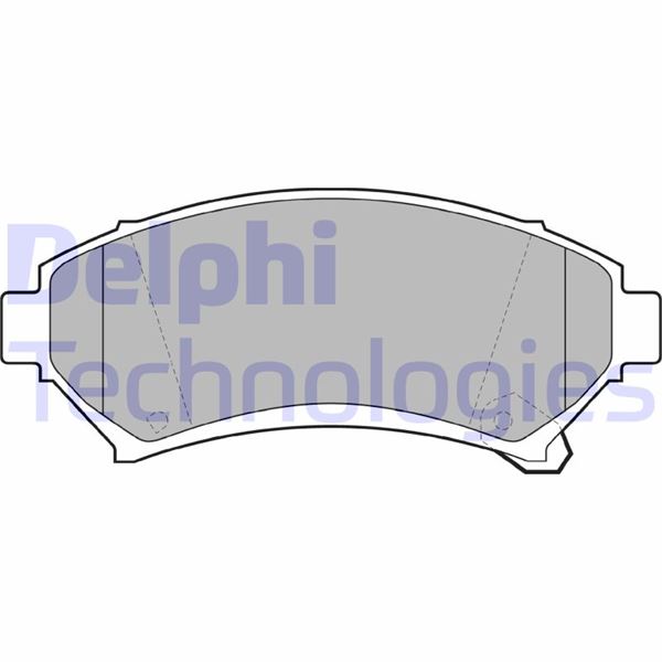 DELPHI LP1609 Fren Sistemleri Fren Balatası - OPEL SINTRA (APV) uyumlu