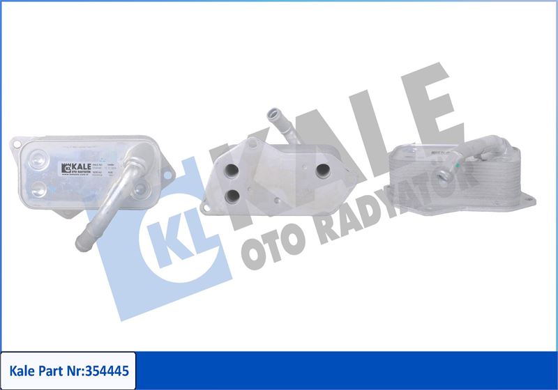 KALE OTO RADYATÖR 354445 Motor Yağ Soğutucusu - BMW X5 (E70) uyumlu