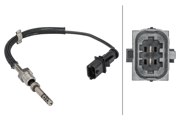 HELLA 6PT 358 181-461 Emme & Egzoz Sistemi Egzoz Sensörleri - SAAB 9-3 Cabrio (YS3F) uyumlu