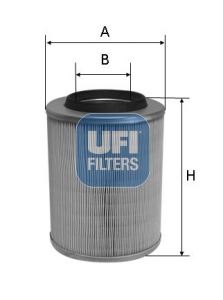 UFI 27.647.00 Motor Hava Filtresi - OPEL MONTEREY A (M92) uyumlu