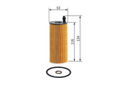 BOSCH F 026 407 123 Motor Yağ Filtresi - ALPINA D3 (E90) uyumlu
