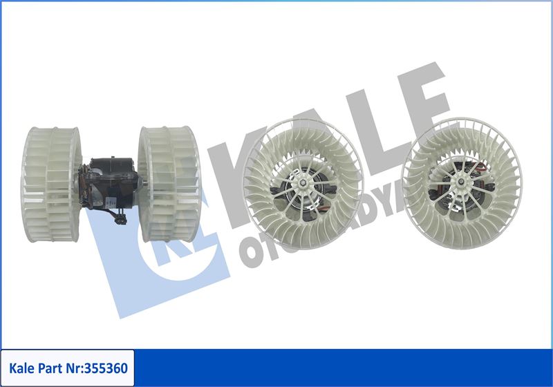 KALE OTO RADYATÖR 355360 İklimlendirme Sistemi Fan Parçaları - MERCEDES-BENZ VITO / MIXTO Panelvan/Van (W639) uyumlu