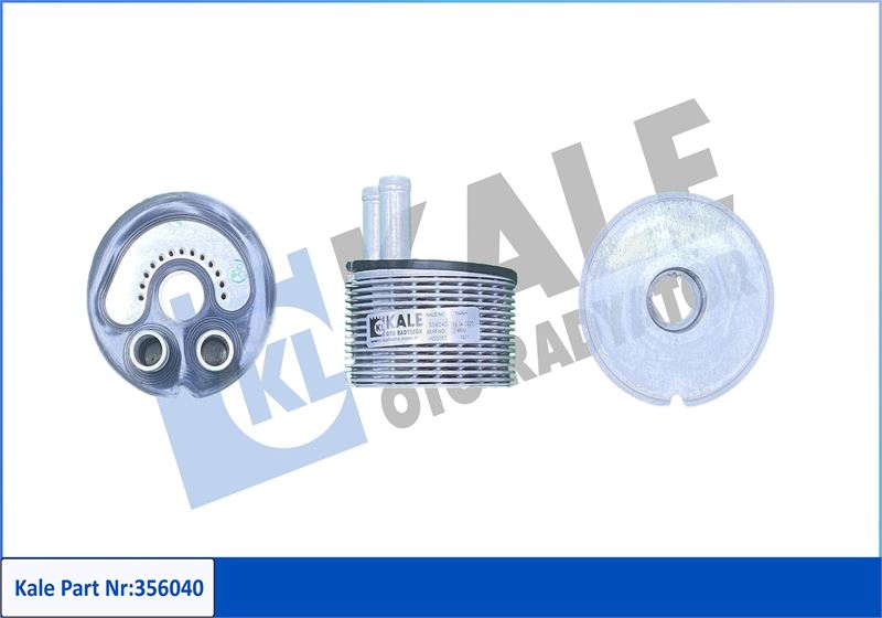 KALE OTO RADYATÖR 356040 Motor Yağ Soğutucusu - OPEL MOVANO A Minibüs/Otobüs (X70) uyumlu