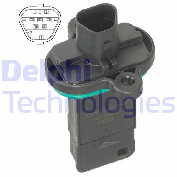 DELPHI AF10419-12B1 Motor Hava Kütle Ölçer (MAF Sensörü) - OPEL ASTRA J Sports Tourer (P10) uyumlu