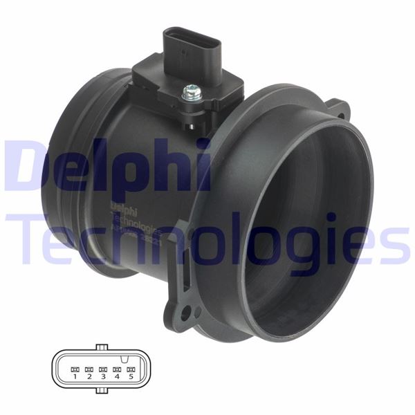 DELPHI AF10406-12B1 Motor Hava Kütle Ölçer (MAF Sensörü) - AUDI A7 Sportback (4GA, 4GF) uyumlu