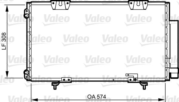 VALEO 817802 İklimlendirme Sistemi Klima Radyatörü - TOYOTA CARINA E VI Sedan (_T19_) uyumlu