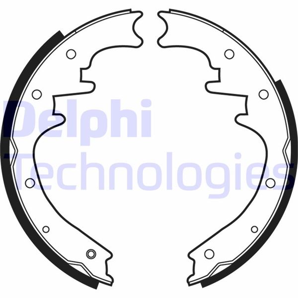 DELPHI LS1872 Fren Sistemleri Fren Pabucu - JEEP CHEROKEE (XJ) uyumlu