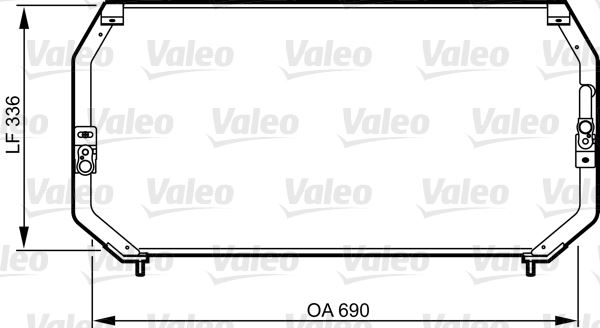 VALEO 814246 İklimlendirme Sistemi Klima Radyatörü - TOYOTA CARINA E VI Sedan (_T19_) uyumlu