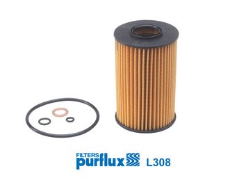 PURFLUX L308 Motor Yağ Filtresi - BMW 3 (E36) uyumlu