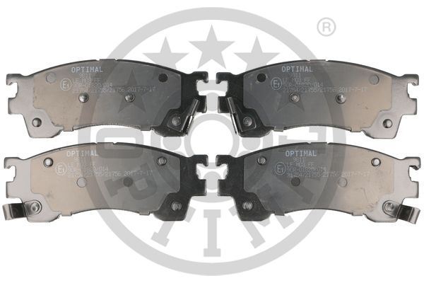 OPTIMAL BP-09811 Fren Sistemleri Fren Balatası - MAZDA MX-6 (GE) uyumlu