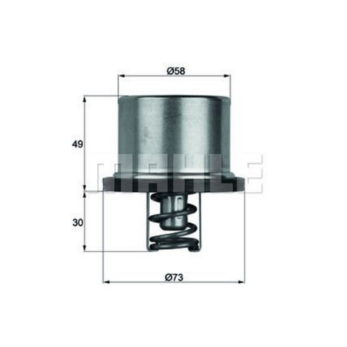 MAHLE THD 1 75 Motor Termostat - VOLVO 7700 uyumlu