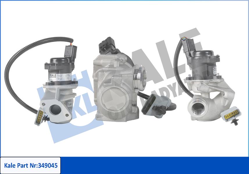 KALE OTO RADYATÖR 349045 Motor EGR Parçaları - FORD FOCUS II Turnier (DA_, FFS, DS) uyumlu