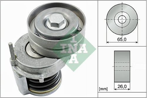 Schaeffler INA 534 0346 10 Motor Kayış Gergisi - VW PASSAT B7 (362) uyumlu