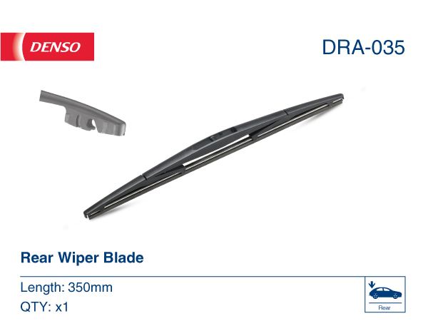 DENSO DRA-035 Kaporta & Gövde Parçaları Cam Silecek Mekanizması - MITSUBISHI LANCER VIII Sportback (CX_A) uyumlu