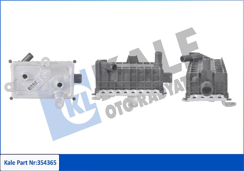 KALE OTO RADYATÖR 354365 Motor Yağ Soğutucusu - BMW 3 (E36) uyumlu
