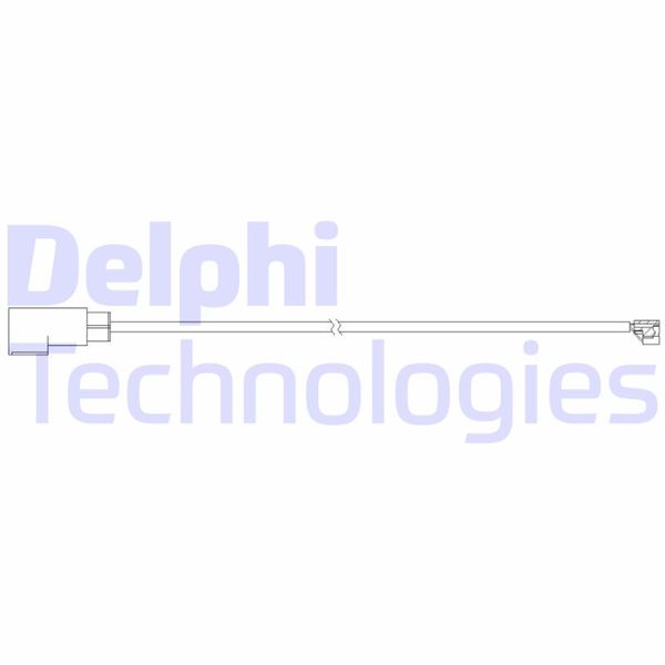 DELPHI LZ0257 Fren Sistemleri Aşınma Göstergesi - FORD TRANSIT Minibüs/Otobüs (FD_ _, FB_ _, FS_ _, FZ_ _, FC_ _) uyumlu