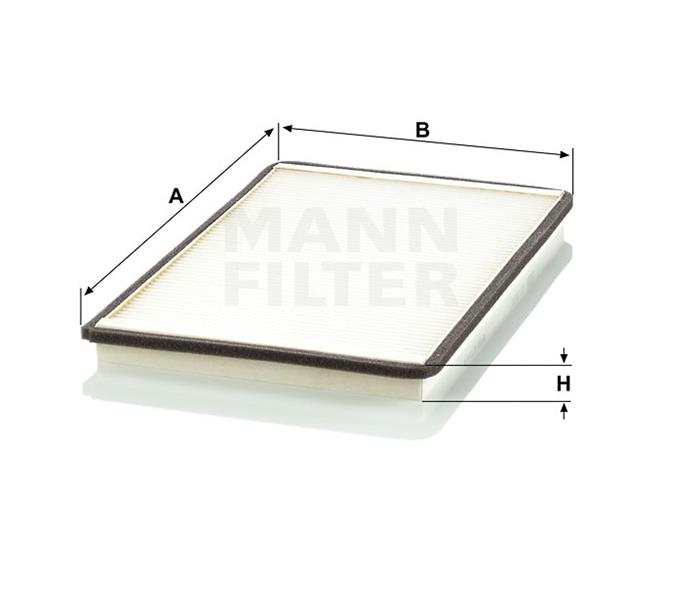 MANN-FILTER CU 3032 İklimlendirme Sistemi Polen Filtresi - RENAULT MEGANE I (BA0/1_) uyumlu