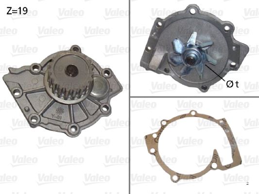 VALEO 506854 Motor Devirdaim - VOLVO V60 I (155) uyumlu