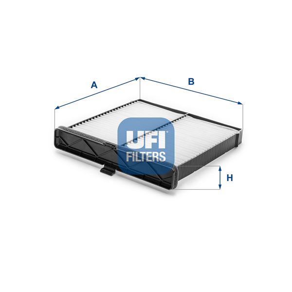 UFI 53.365.00 İklimlendirme Sistemi Polen Filtresi - MAZDA 2 Hatchback (DL, DJ) uyumlu