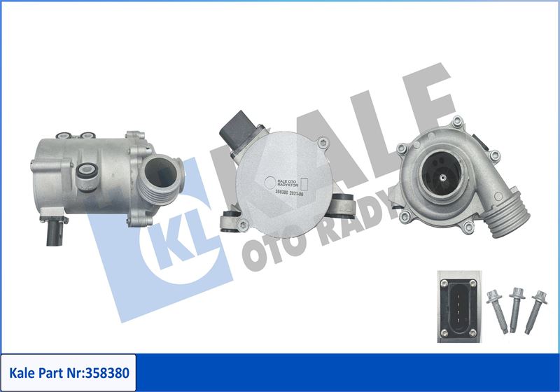 KALE OTO RADYATÖR 358380 Motor Devirdaim - BMW 5 (F10) uyumlu