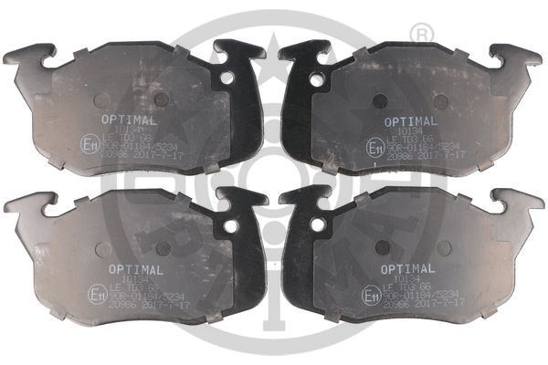 OPTIMAL BP-10134 Fren Sistemleri Fren Balatası - PEUGEOT 106 I (1A, 1C) uyumlu