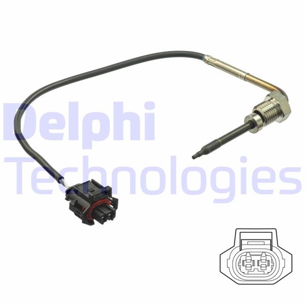 DELPHI TS30208 Emme & Egzoz Sistemi Egzoz Sensörleri - CHEVROLET EPICA (KL1_) uyumlu