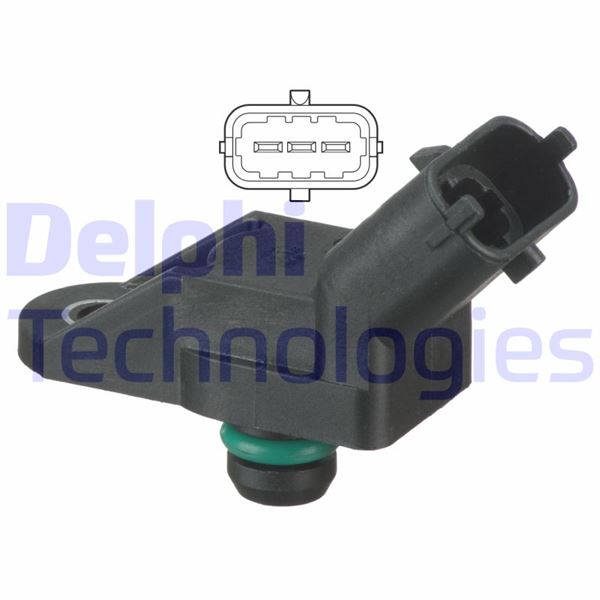DELPHI PS10172 Emme & Egzoz Sistemi Egzoz Sensörleri - FIAT MAREA (185_) uyumlu