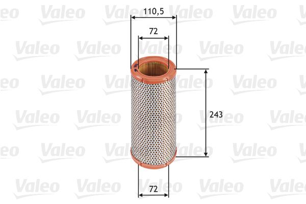 VALEO 585612 Motor Hava Filtresi - PEUGEOT 205 I (741A/C) uyumlu