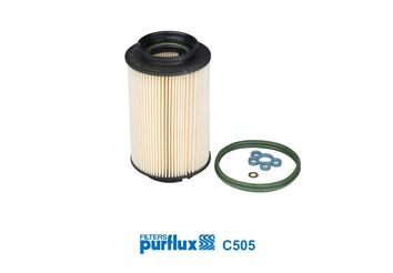 PURFLUX C505 Yakıt Sistemi Yakıt Filtresi - VW CADDY III Kasa/büyük limuzin (2KA, 2KH, 2CA, 2CH) uyumlu