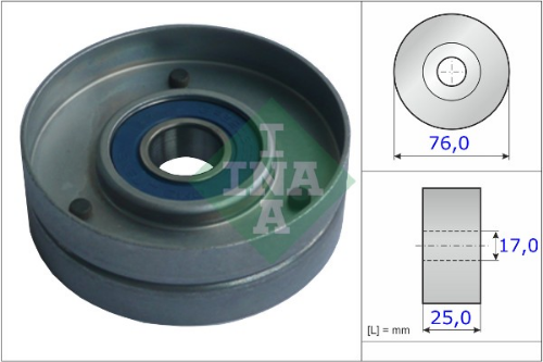 Schaeffler INA 531 0751 30 Motor Kayış Kasnağı - VOLVO 960 II (964) uyumlu