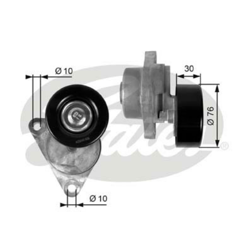 GATES T38376 Motor Kayış Gergisi - CHEVROLET LACETTI Station wagon (J200) uyumlu