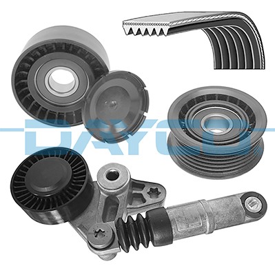 DAYCO KPV529 Motor Kayış Kasnağı - AUDI A6 C6 (4F2) uyumlu