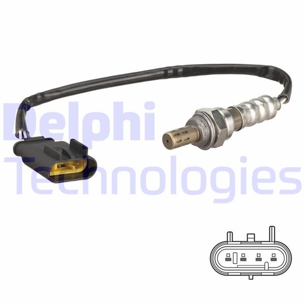 DELPHI ES21240-12B1 Emme & Egzoz Sistemi Egzoz Sensörleri - FORD KA (RU8) uyumlu
