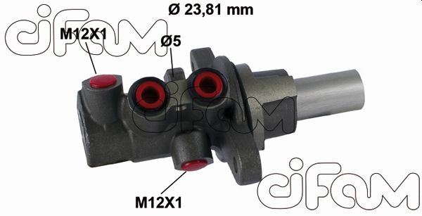 CIFAM 202-796 Fren Sistemleri Ana Fren Merkezi - NISSAN X-TRAIL II (T31) uyumlu