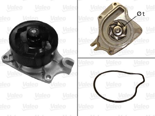 VALEO 506973 Motor Devirdaim - MAZDA 3 (BK) uyumlu