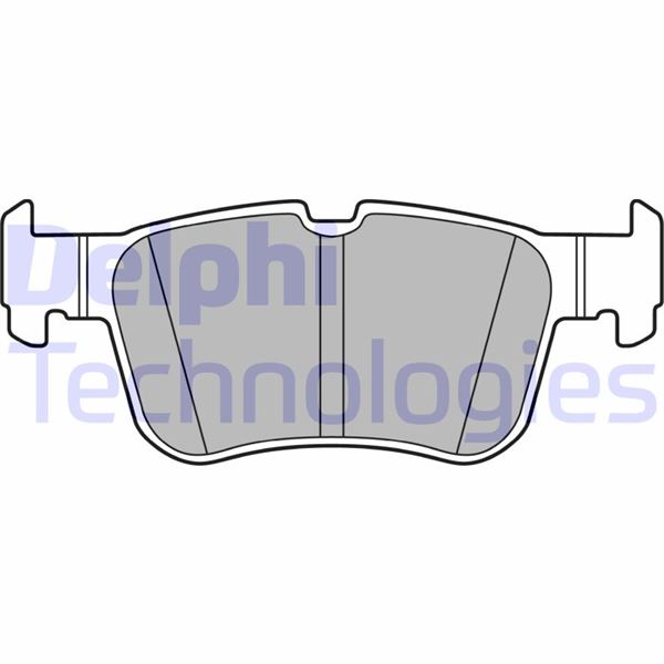 DELPHI LP3151 Fren Sistemleri Fren Balatası - FORD MONDEO V Sedan (CD) uyumlu