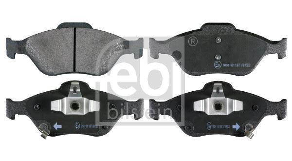 FEBI BILSTEIN 116402 Fren Sistemleri Fren Balatası - TOYOTA YARIS (_P13_) uyumlu