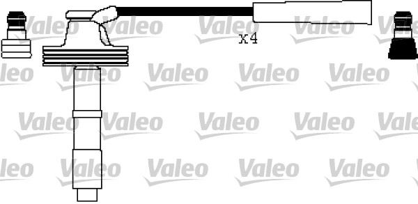 VALEO 346326 Ateşleme Sistemi Ateşleme Kablosu - RENAULT LAGUNA I (B56_, 556_) uyumlu