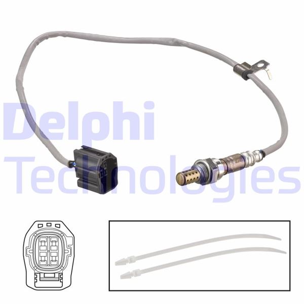 DELPHI ES21260-12B1 Emme & Egzoz Sistemi Egzoz Sensörleri - MAZDA 3 (BK) uyumlu