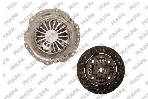 MAPA 022200409 Debriyaj Sistemi Debriyaj Seti - OPEL CORSA D Kasa/eğik arka (S07) uyumlu