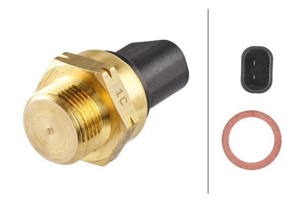 HELLA 6ZT 007 807-001 Soğutma Sistemi Kontrol Ünitesi - OPEL CORSA A TR (S83) uyumlu