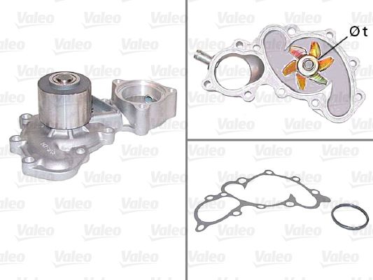 VALEO 506608 Motor Devirdaim - TOYOTA LAND CRUISER 90 (_J9_) uyumlu